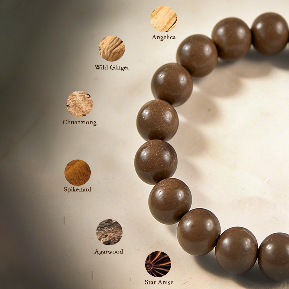 Tibetan Skywood Beads