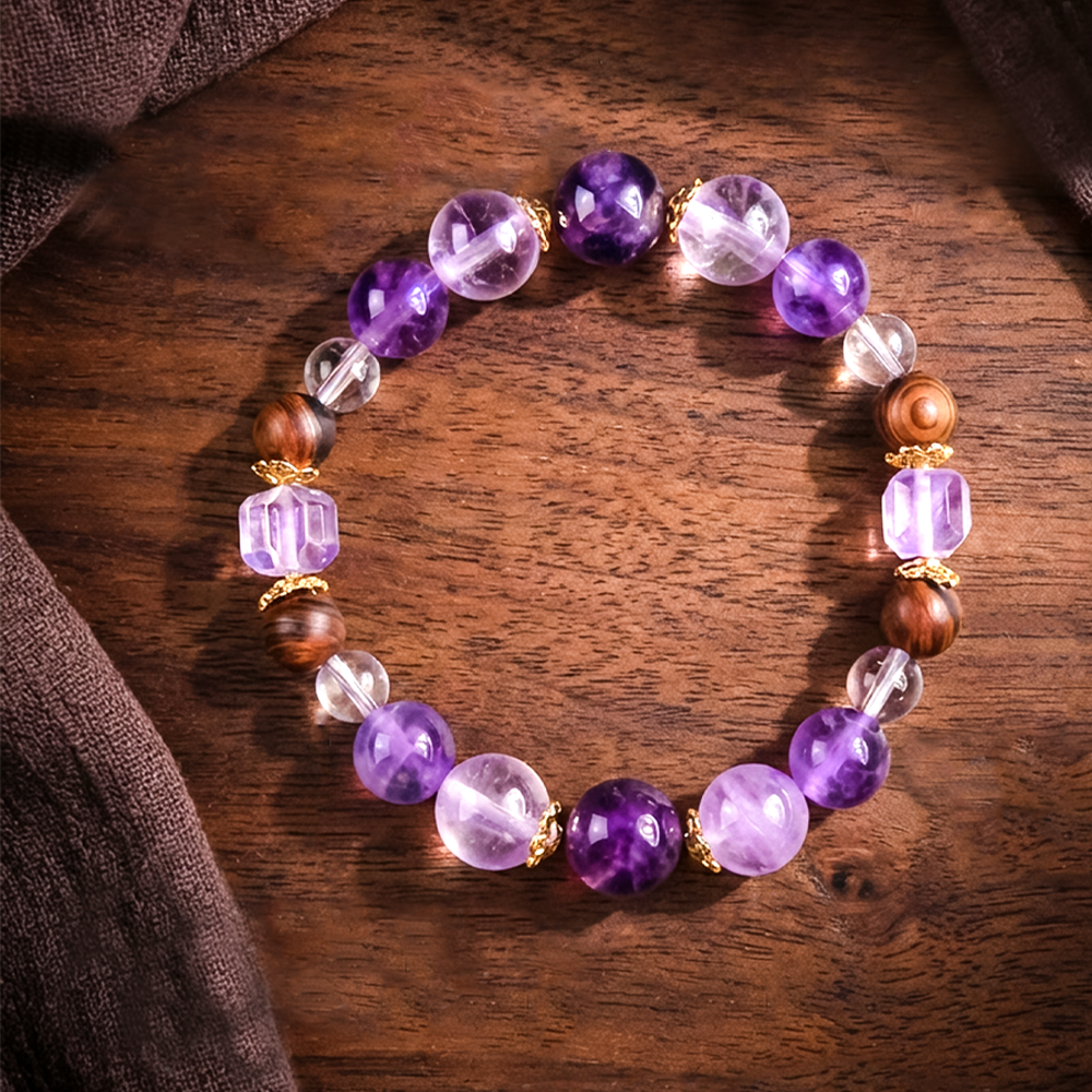 Fire-Energy Crystal Bracelet Wudang Mountain