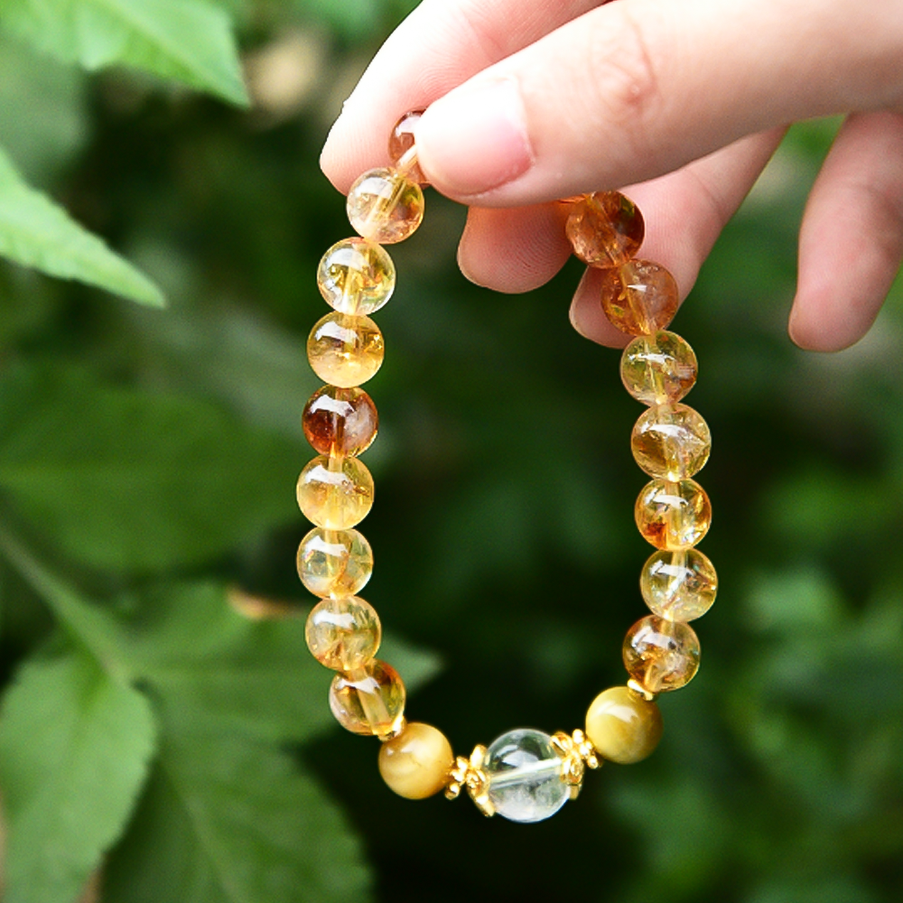 WealthPyramid Citrine Bracelet Wudang Mountain