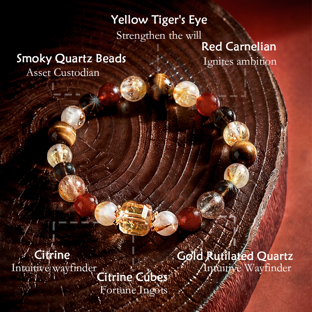 Earth-Energy Crystal Bracelet Wudang Mountain
