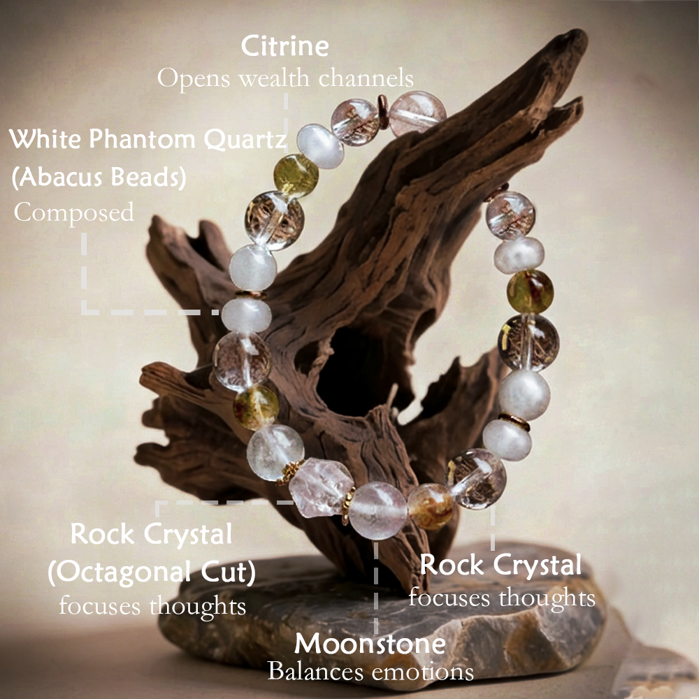 Meta-Energy Crystal Bracelet Wudang Mountain