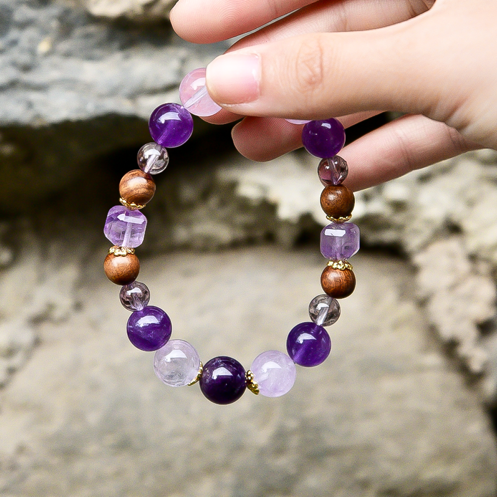 Fire-Energy Crystal Bracelet Wudang Mountain