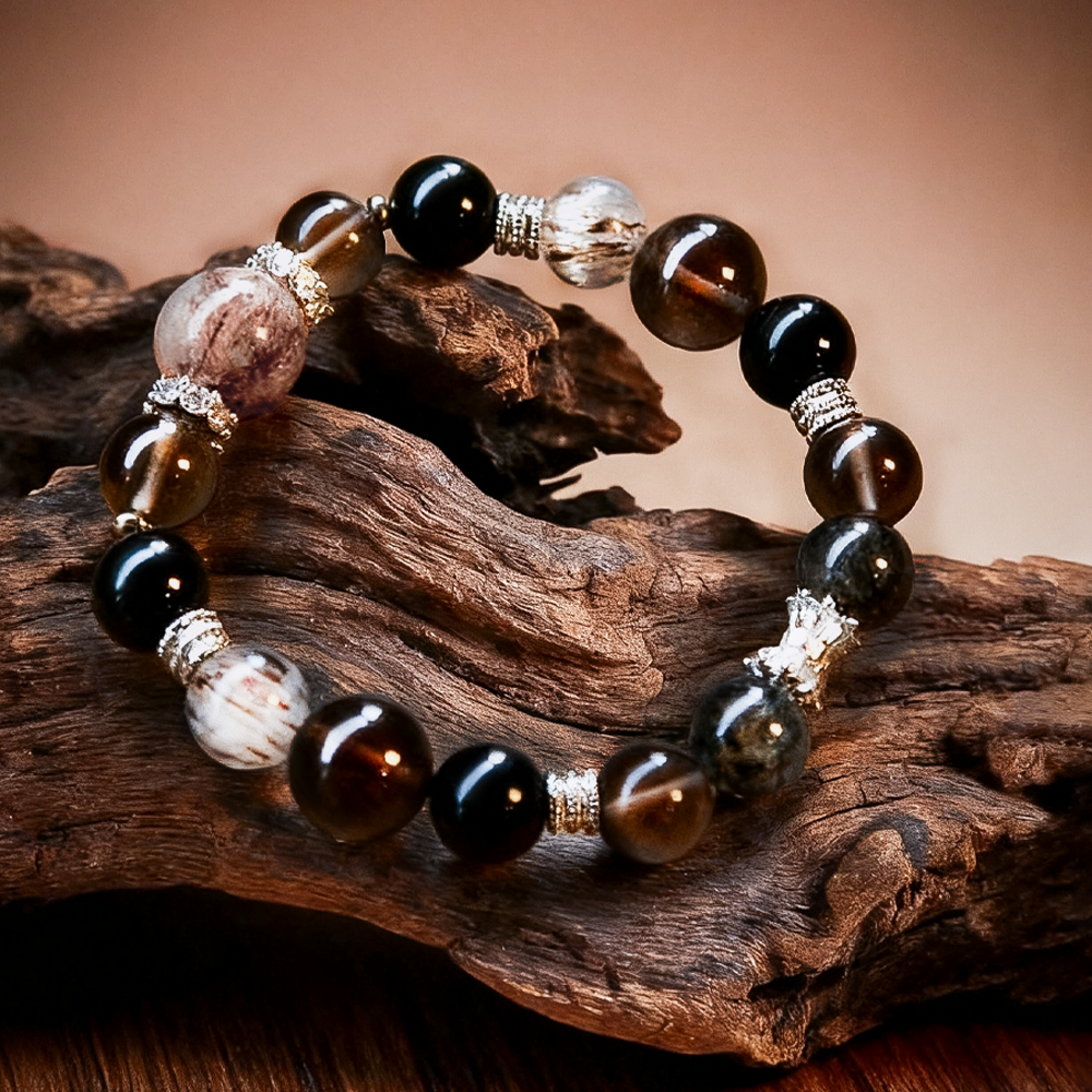 Designer Water Element Crystal Bracelet