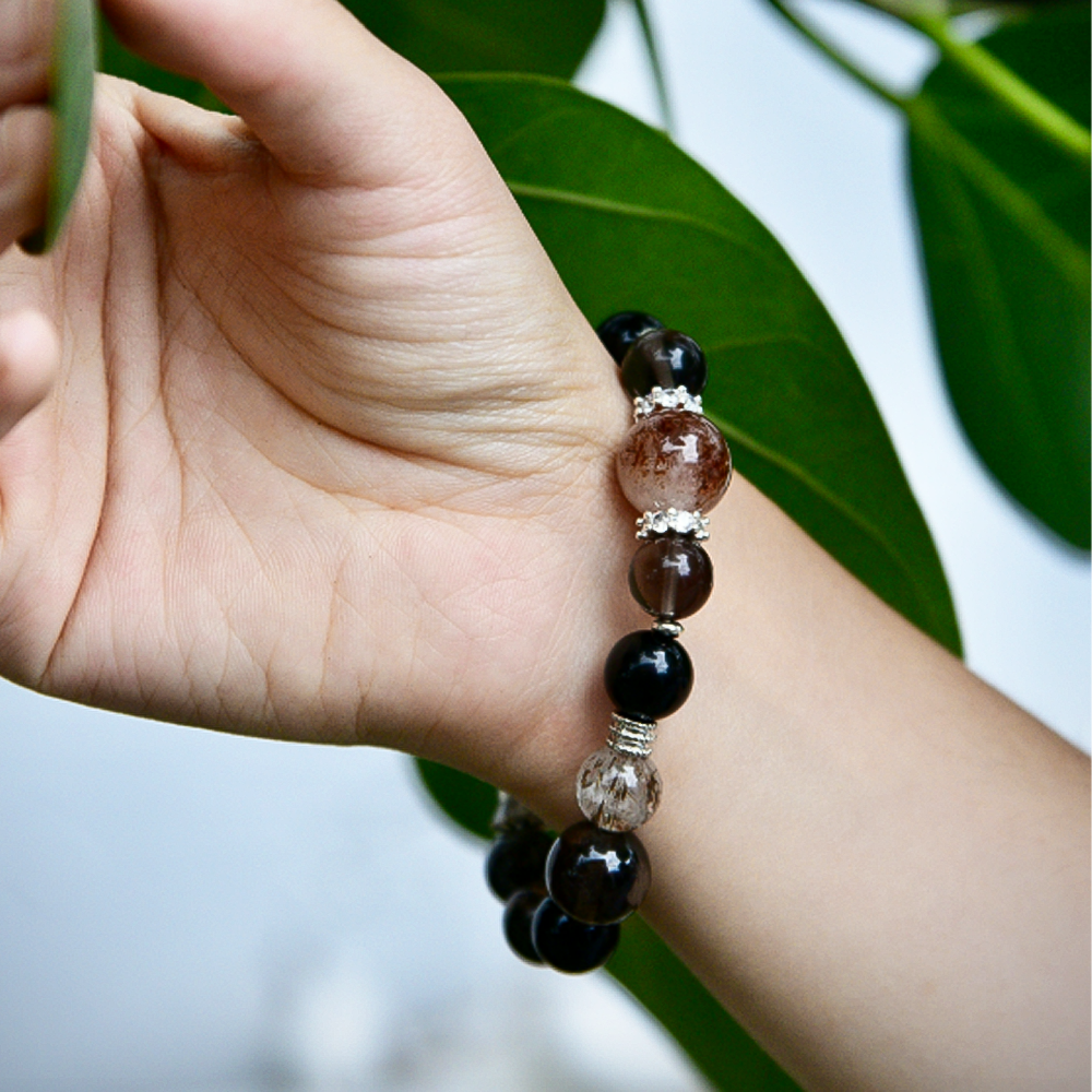 Designer Water Element Crystal Bracelet