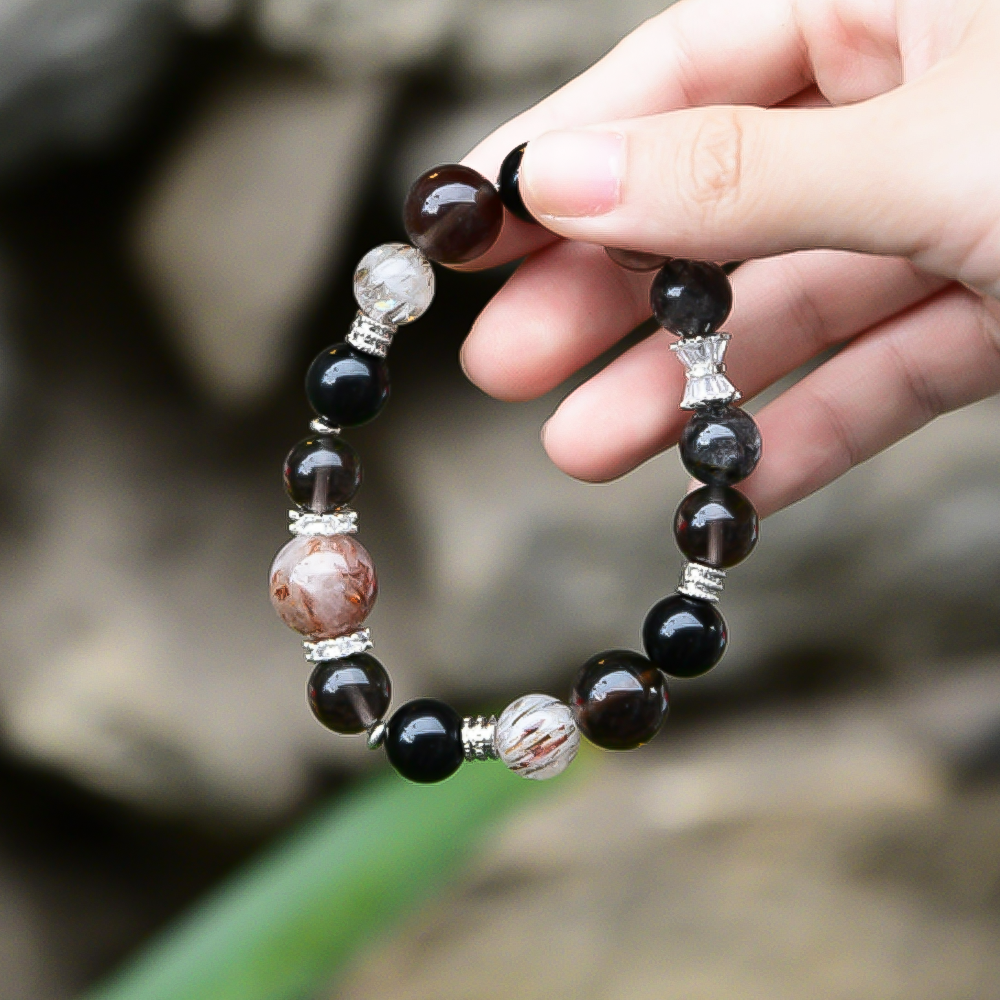 Designer Water Element Crystal Bracelet